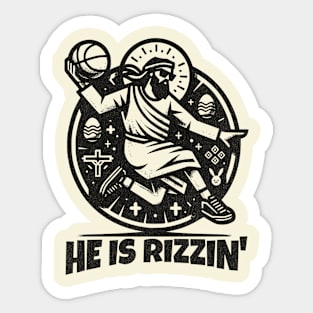 He is Rizzin Sticker